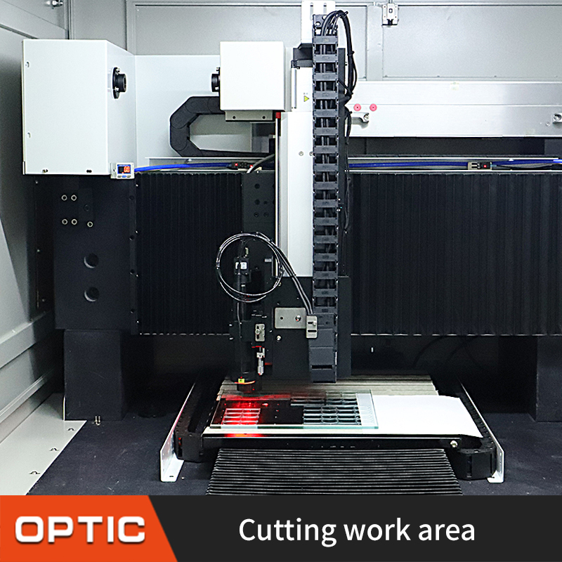Máquina de corte con láser de vidrio para lente nueva máquina de grabado automático de láser de vidrio Picosegundo CNC