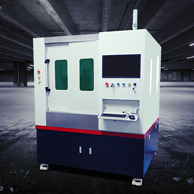 Máquina de corte por láser de vidrio para lentes de reloj Nueva máquina de grabado automático CNC con láser de vidrio de picosegundos